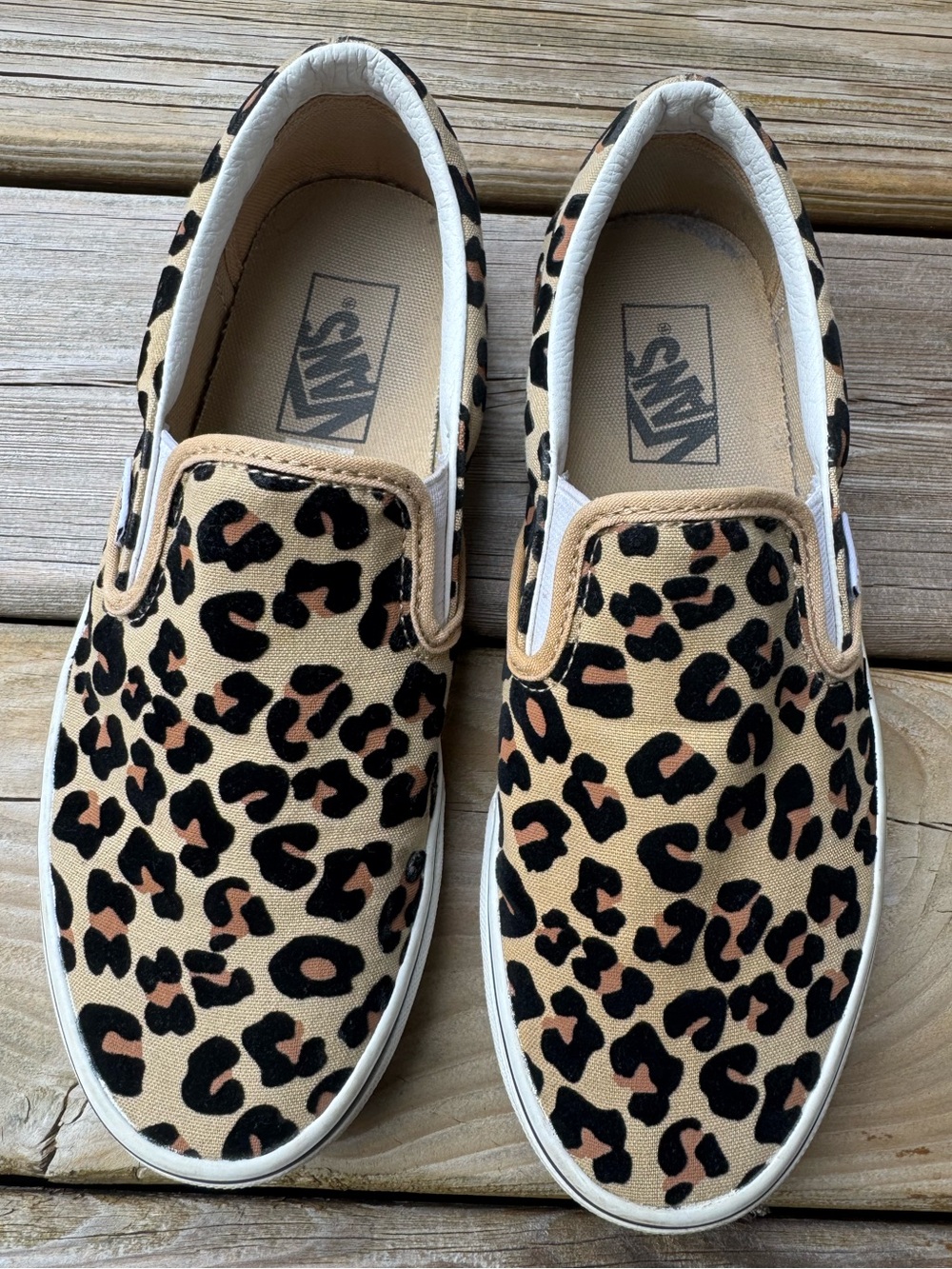Vans Leopard Print Size 8 Women’s / 6.5 Men’s